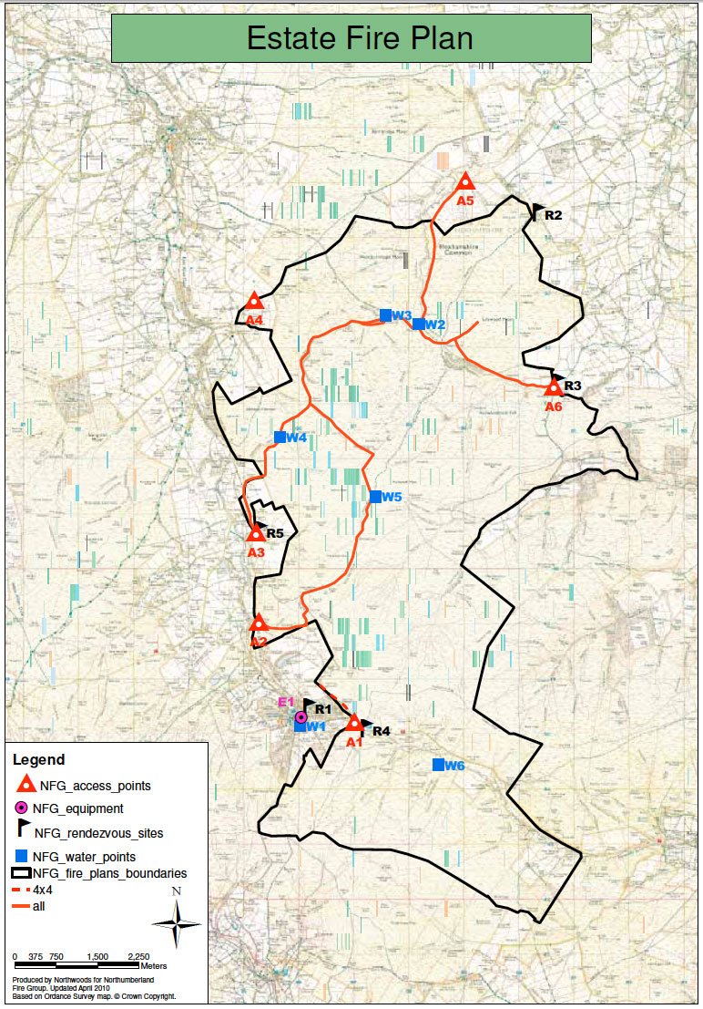 Appendix 1 An Example of a Fire Plan