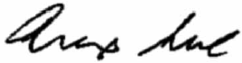 Alex Neil MSP signature