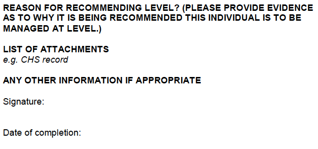 MAPPA Referral Form Level 2 / Level 3