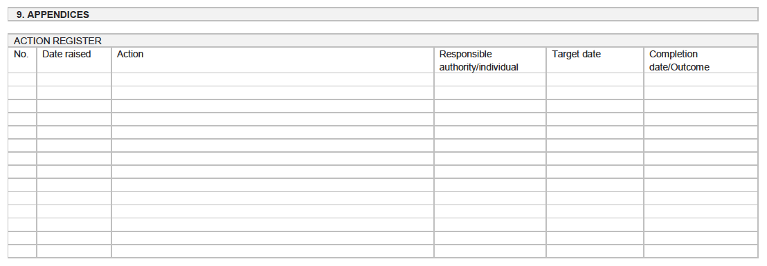 Multi Agency Public Protection Arrangements - Minute Template