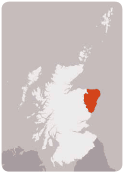 Map - Aberdeen and the north east. Map - Aberdeen and the north east.