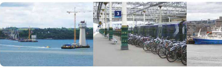 Ports, harbours and rail. Ports, harbours and rail.