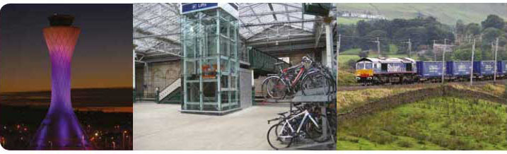 Edinburgh airport and rail. Edinburgh airport and rail.