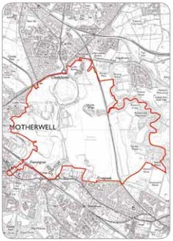 Map - Motherwell Map - Motherwell