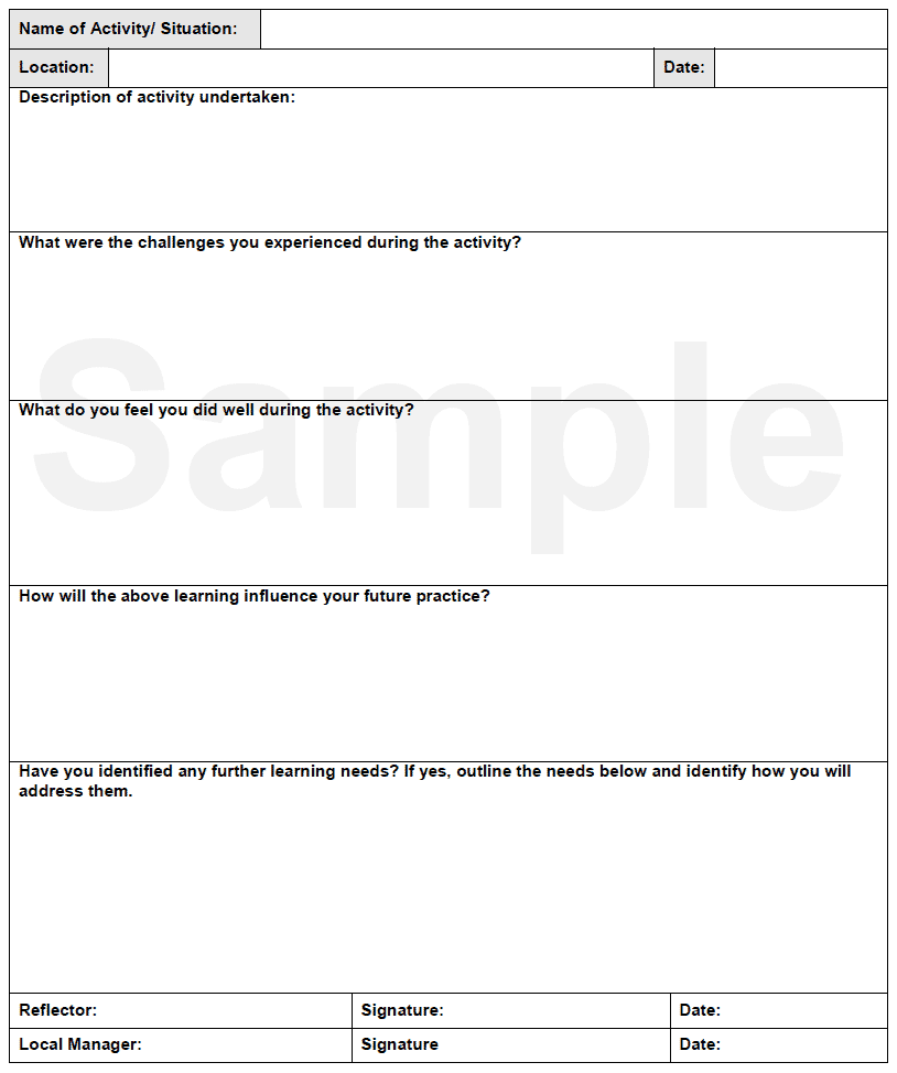 Manual Handling Self Assessment Form - Inanimate Load Handling Employees