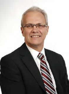 Photograph of Sandy Riddell, President of Association of Directors of Social Work