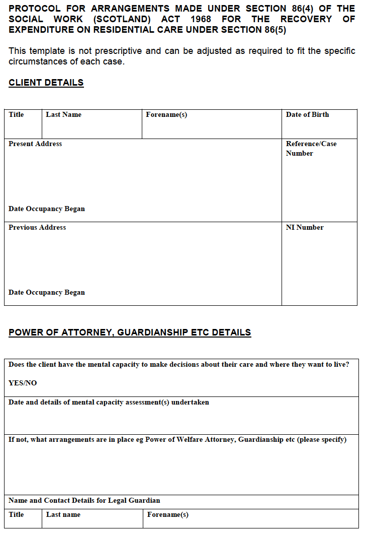 Form Template