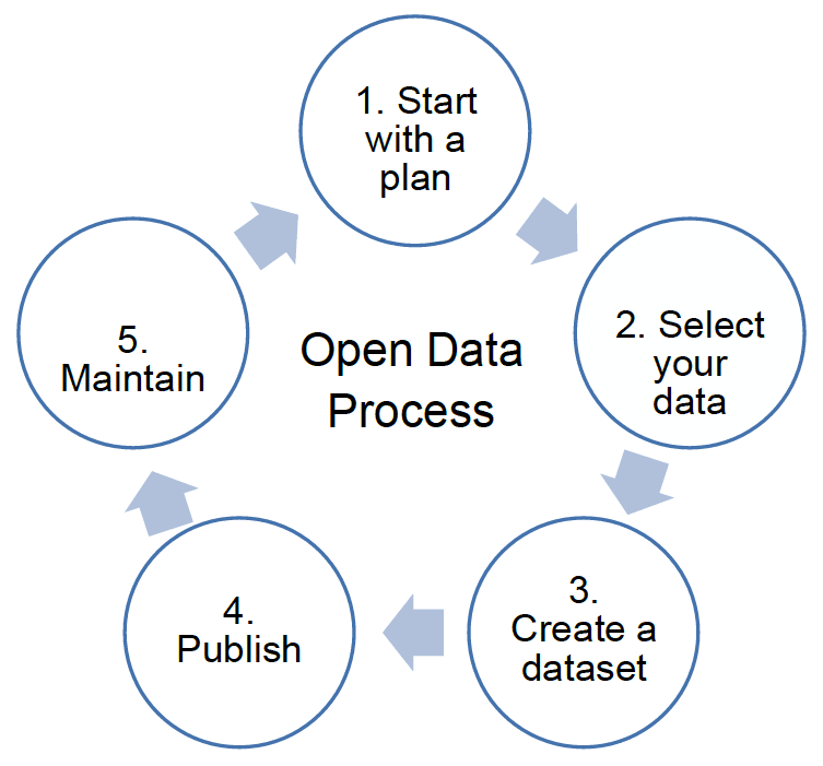 5 Step Open Data Process 5 Step Open Data Process