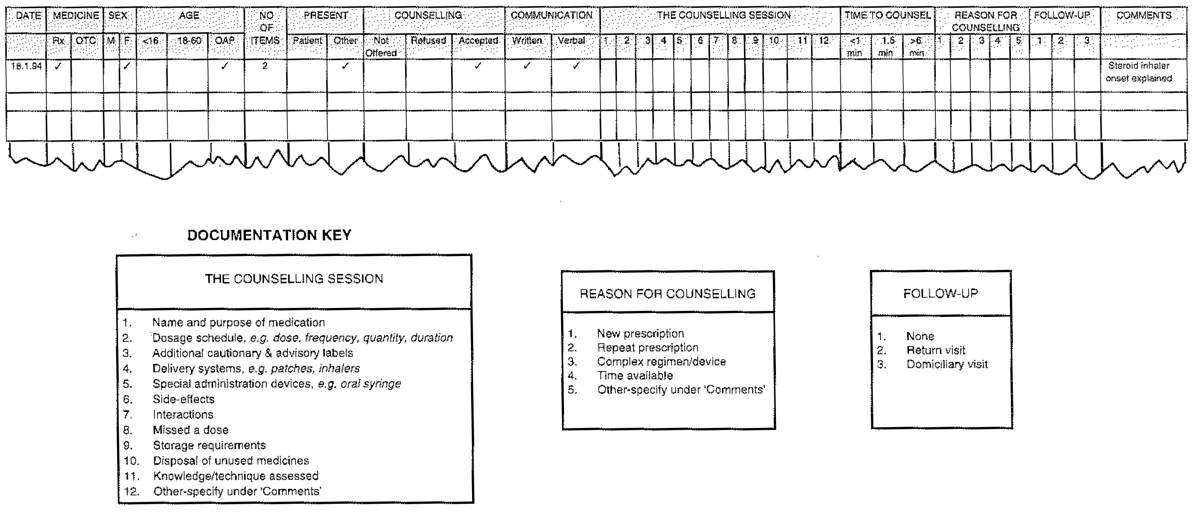 Figure 2: Example of Audit Documentation