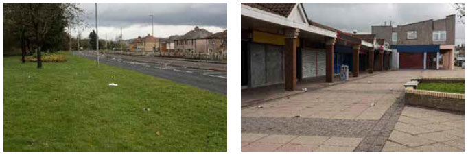 Litter and Refuse Grade C: Moderate amounts of litter and refuse, with small accumulations