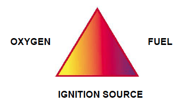 Figure 2 - Triangle of fire