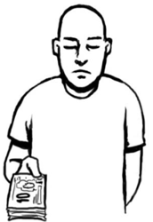 An offender paying money as compensation