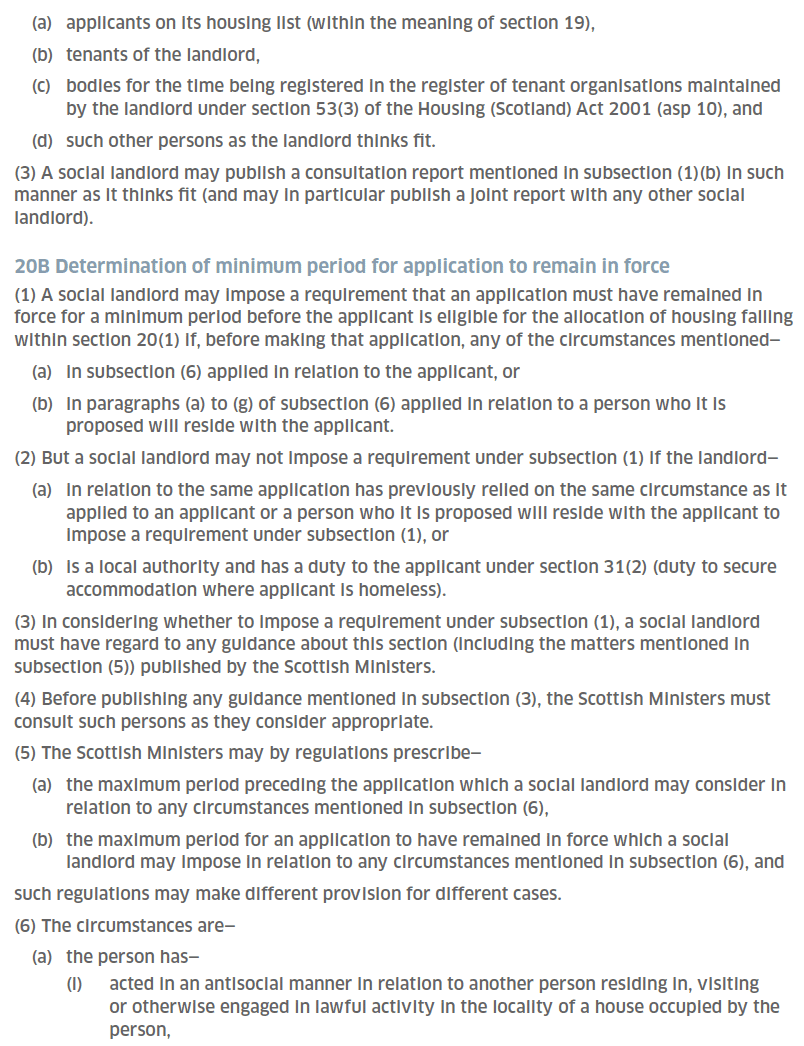 The Housing (Scotland) Act