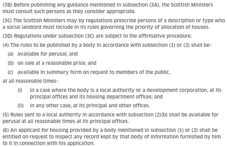 The Housing (Scotland) Act