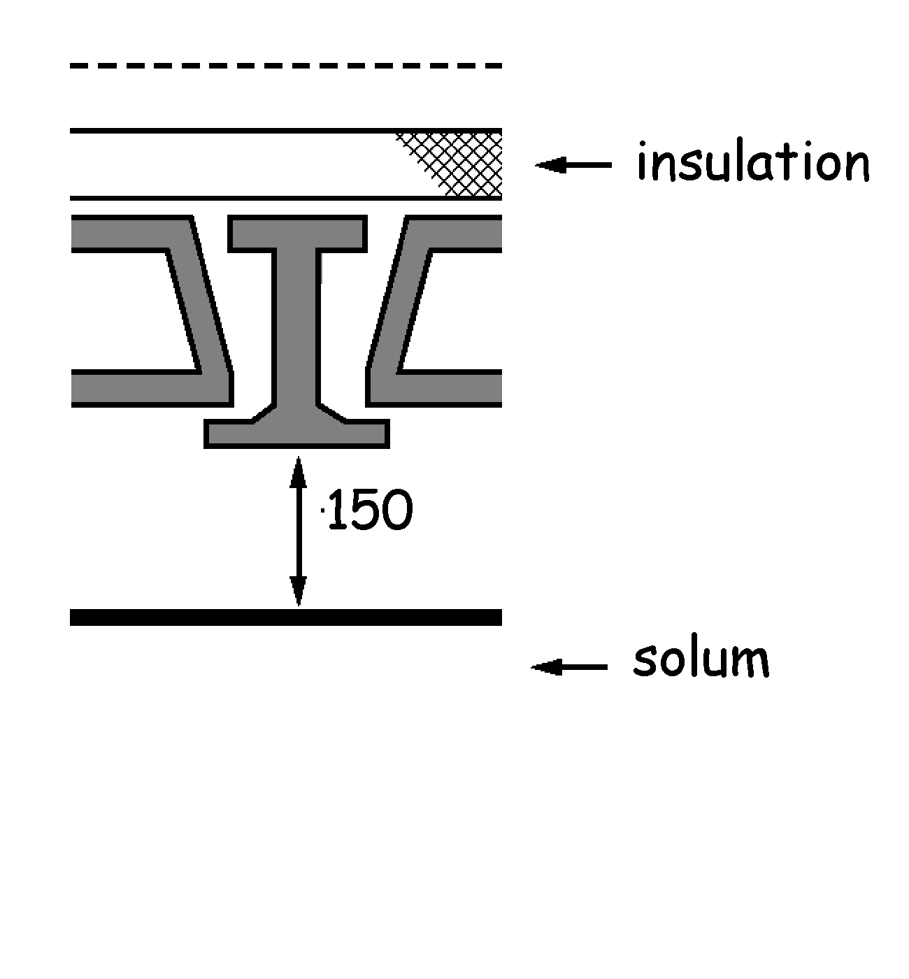 Suspended concrete floors