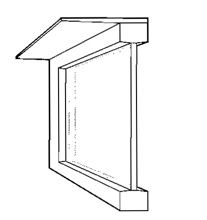 Horizontal overhangs