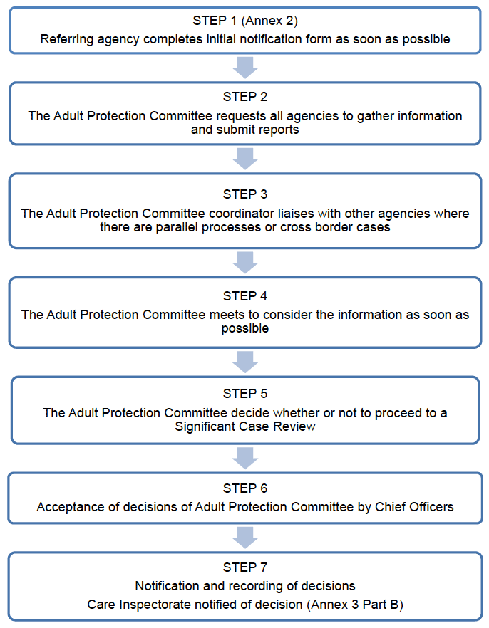 Figure 2 - Initial case review process flowchart Figure 2 - Initial case review process flowchart