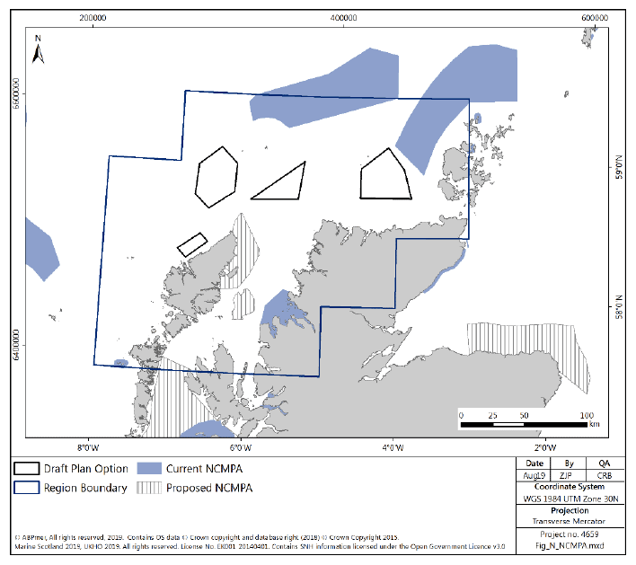 Figure 169 North region: NCMPA sites Figure 169 North region: NCMPA sites