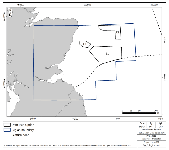 Figure 226 Map of the East region, including DPOs Figure 226 Map of the East region, including DPOs