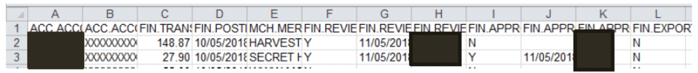 user role – running a report – report samples