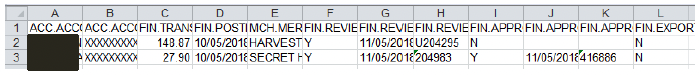 user role – running a report – report samples