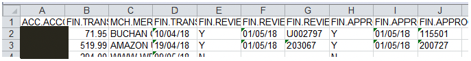 user role – running a report – report samples