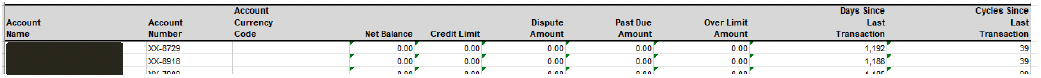 user role – running a report – report samples