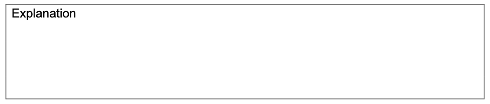 Image of a text box for the first applicant to provide information as to why they want to leave the house they currently live in.
