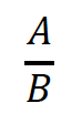 Mathematical Equation