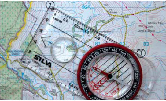 Photo B4.11 Stage 1 – The direction of travel arrow should always point towards the intended destination