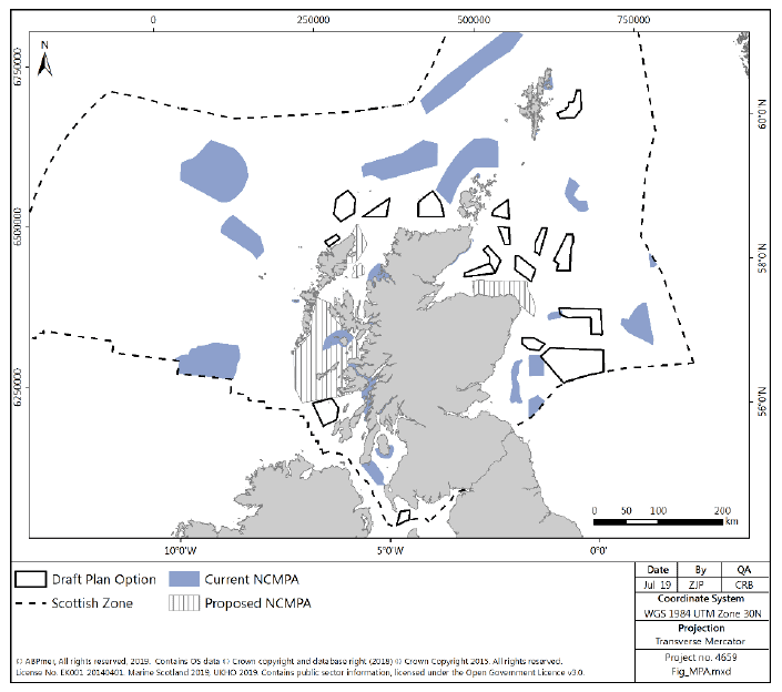 Figure 38 Nature Conservation Marine Protected Areas in Scottish waters