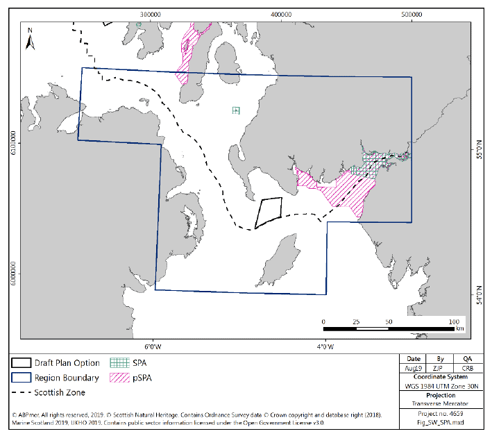 Figure 85 South West region: marine and coastal SPA sites