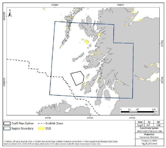 Figure 127 West region: marine and coastal SSSI sites