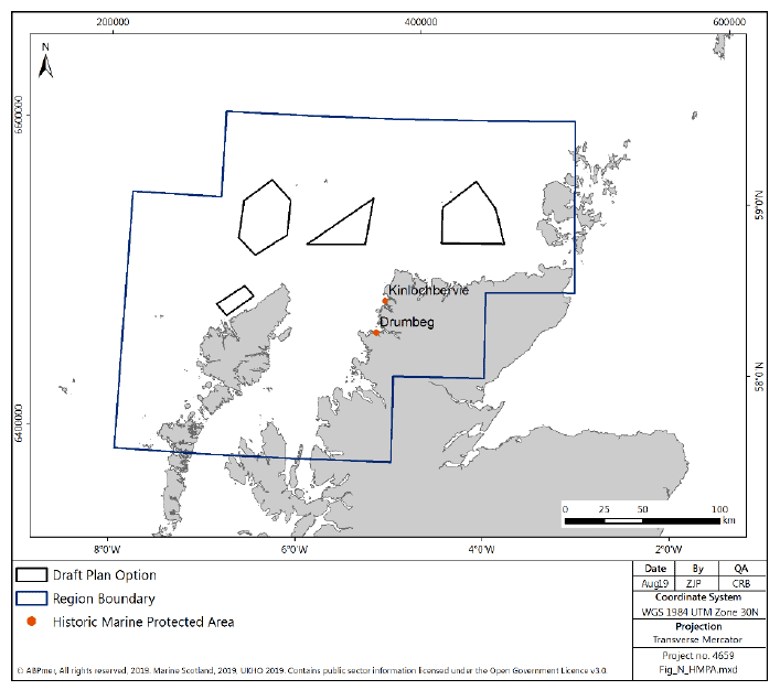 Figure 182 North region: Historic MPA