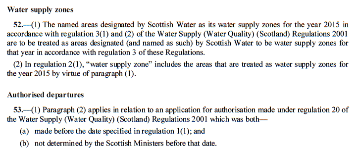 Draft Scottish Statutory Instruments