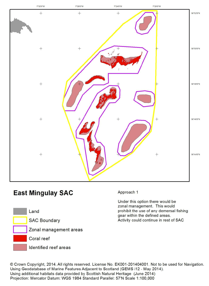 Figure A2: East Mingulay SAC management approach 1
