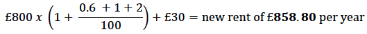 The calculation would look like this