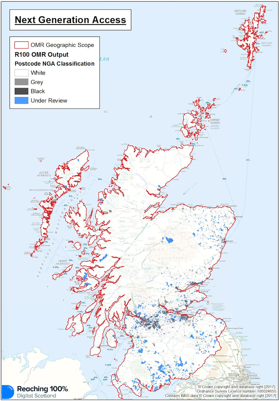 Superfast broadband in Scotland: reaching 100% - gov.scot