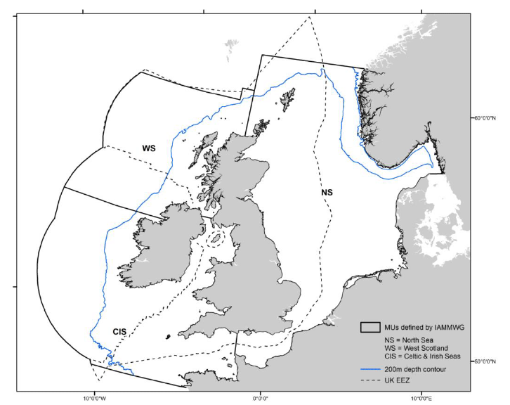 Figure 11: Harbour porpoise Management Units