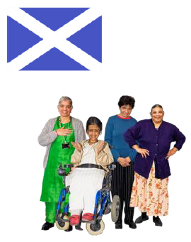 Scotland is a place where lots of different communities, with their own cultures, can grow