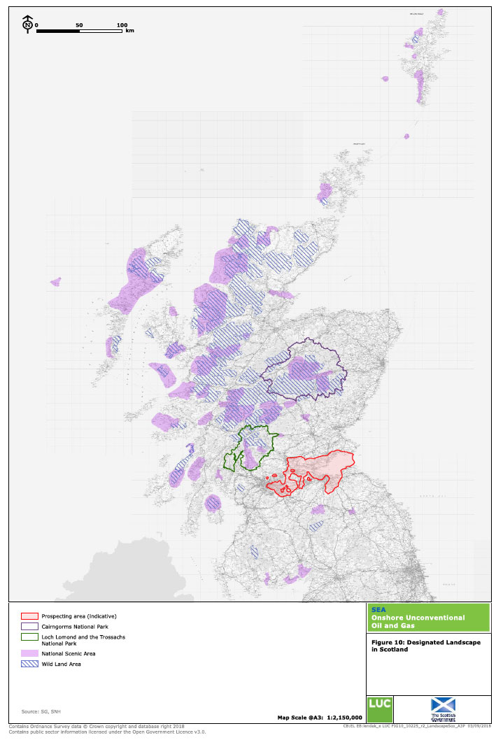Figure 10: Designated Landscape in Scotland