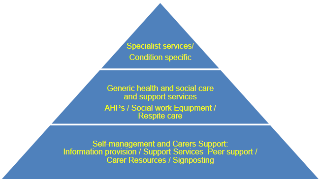 Figure 1: Pyramid of support Figure 1: Pyramid of support