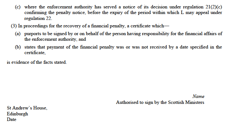 Scottish Statutory Intruments Scottish Statutory Intruments