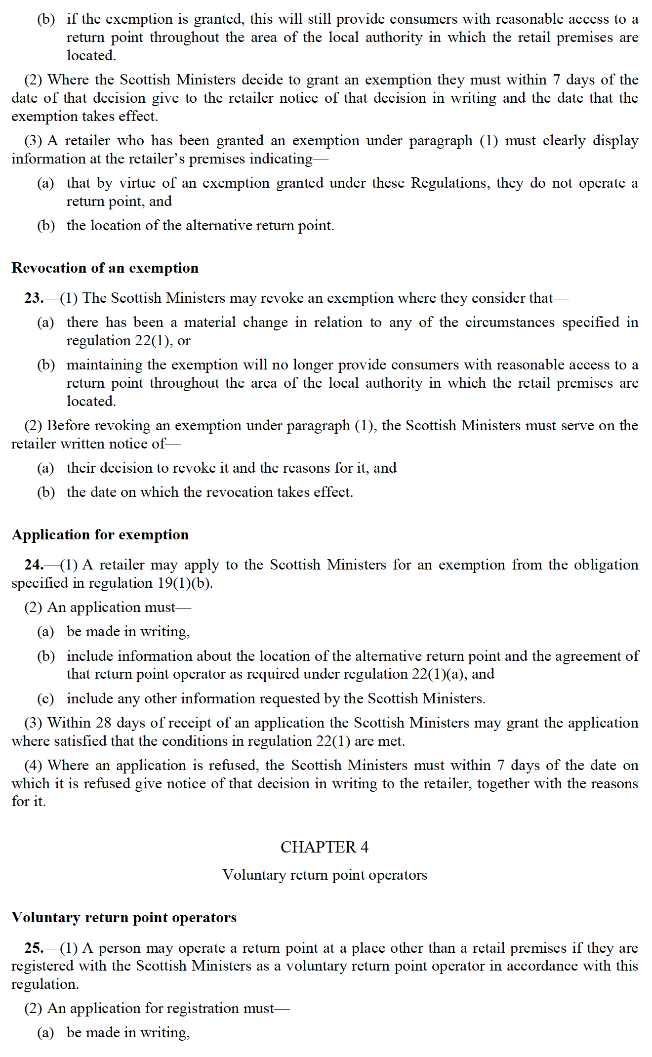 Regulations - part 14
