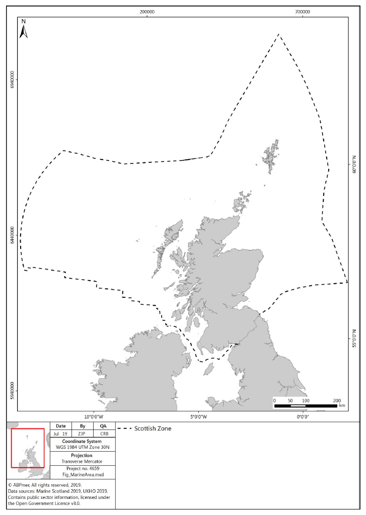 Figure 1 Map of Scottish zone Figure 1 Map of Scottish zone