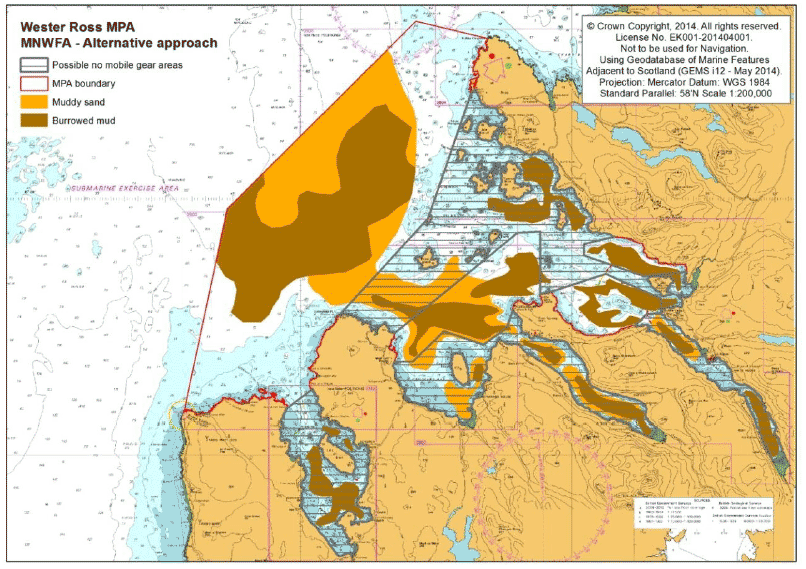Figure 21.1: Alternative management proposal for the Wester Ross MPA