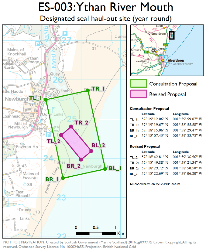 Figure 4. Comparison between the original consultation proposal (green rectangle) and the revised proposal (pink rectangle)