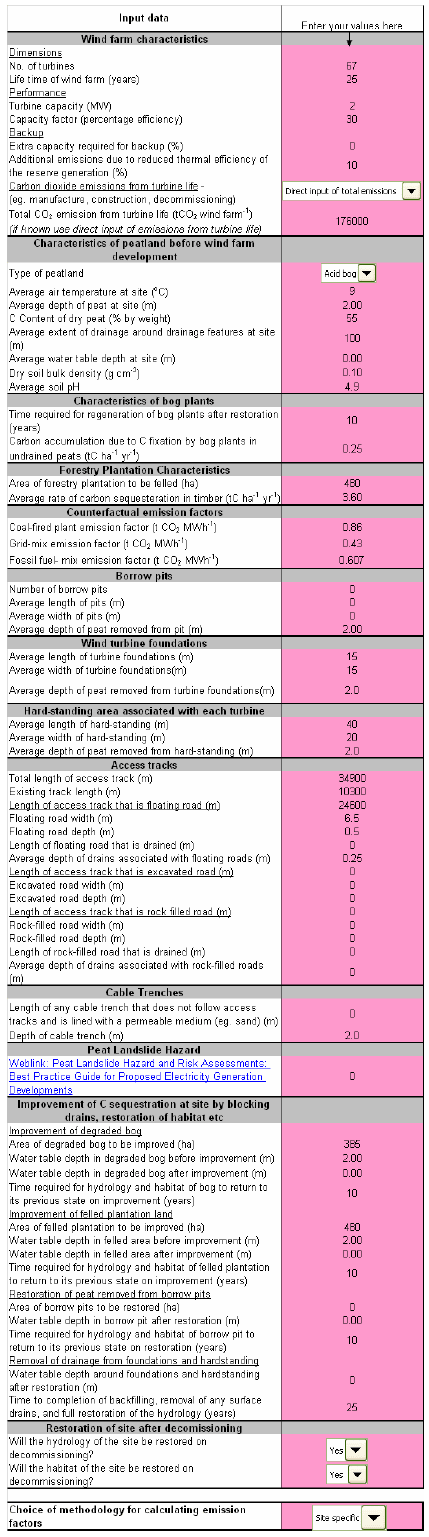 Figure 2.13.1. Worksheet. Input data