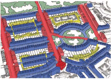 The street hierarchy of Edinburgh New Town graphic