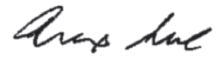 Signature of Alex Neil MSP Signature of Alex Neil MSP